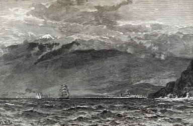 Szczyt Teneryfy, Santa Cruz, z „Godziny wypoczynku”, 1888 r.