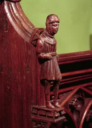 Handlarz Swaffham, c.1462 (drewno)