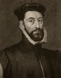 Regent Murray, ilustracja z Cassells Illustrated History of England (zdjęcie w sepii)