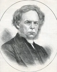 Wielebny G.T Perks, przewodniczący Wesleyan Methodist Conference, 1873