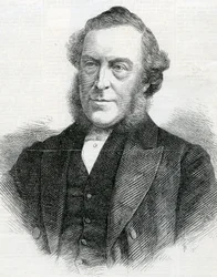 Wielebny John Bedford, przewodniczący Wesleyan Methodist Conference, 1867 r.