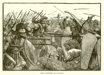 Spartanie na Plataea