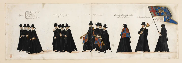 Kondukt pogrzebowy królowej Elżbiety I do Opactwa Westminsterskiego, 28 kwietnia 1603 r.