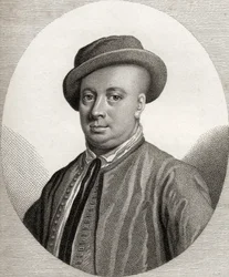 Thomas Hamilton, ilustracja z „Katalogu autorów królewskich i szlacheckich, tom V”, wydanego w 1806 r.