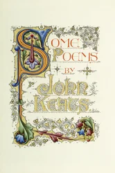 Strona tytułowa, tytuł i autor, z dużym historycznym i iluminowanym inicjałem „S”, 1912-1914
