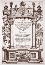 Strona tytułowa, Knolles Generall History of the Turks, wyd. Adam Islip, 1603