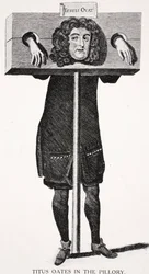 Tytus Oates w pręgierzu