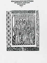 Troylus i Creseyde – Geoffrey Chaucer (drzewryt)