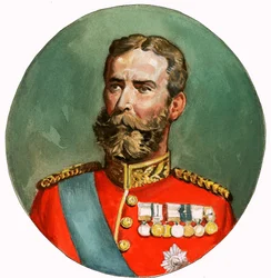 Niezidentyfikowany portret odznaczonego mężczyzny