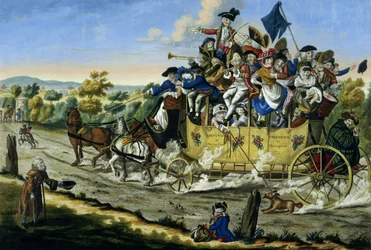 Święta Zielone Świątki, wyd. Carington Bowles (fl.1744-93), 1783 (kolorowa grawerunek)