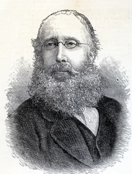 William Bromley-Davenport (1821-1884) z Illustrated London News 28 czerwca 1884