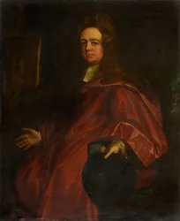 William Musgrave, początek XVIII wieku (olej na płótnie)