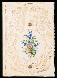 With My Kind Love, kartka walentynkowa, ok.1858 (kolor lito na papierze)