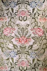 Jedwab tkany, ok. 1720 (jedwab)
