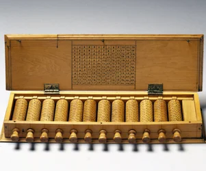 Pręty Napiers, 1671-1700 (drewno)