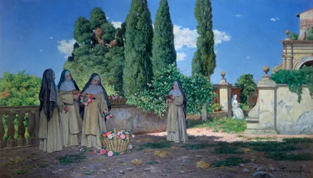 „Ogród zakonnic”, c1870-1938