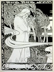 strona "Judah". zbiór ballad nieżydowskiego poety Börriesa von Münchhausena z 1900 r.