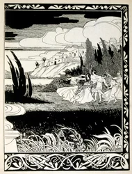 strona "Judah". zbiór ballad nieżydowskiego poety Börriesa von Münchhausena z 1900 r.