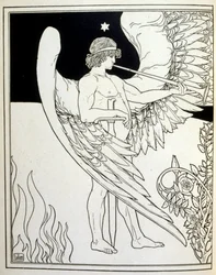 strona "Judah". zbiór ballad nieżydowskiego poety Börriesa von Münchhausena z 1900 r.