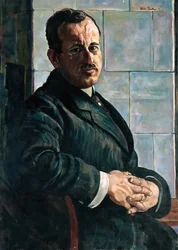 Portret Georga Hermanna 1871-1943, 1917-1918.