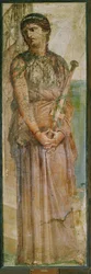 Medea z mieczem, Herkulanum, Włochy (fresk)