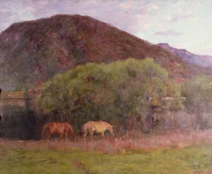 Letni wieczór w Kviteseid, 1893