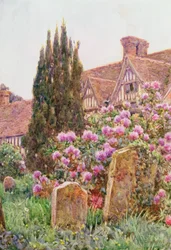 Plac Kościelny, Chiddingstone (wc)