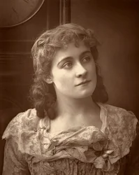 Kate Rorke, brytyjska aktorka, w Sofii, 1887