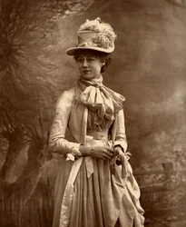 Violet Vanbrugh, brytyjska aktorka, 1887.