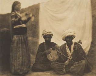 Muzycy egipscy Rawabí i Almée, 20 lutego 1852 r.