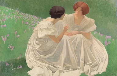 Dwaj Biali (Les Deux Blanches). 1898