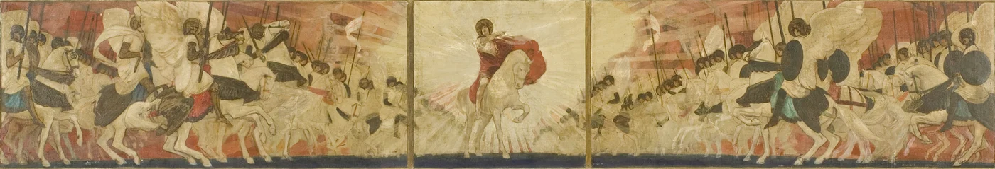 Niebiańska Armia (olej na płótnie)