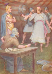 „Jugurtha przyszedł do namiotu swojego teścia bez broni”, c1912 1912