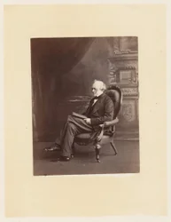 Charles Lyell, ok. 1863 (zdjęcie czarno-białe)