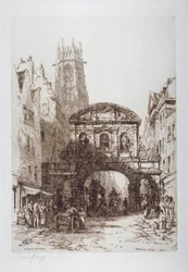 Temple Bar, Londyn, 1877