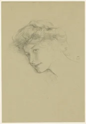 Portret młodej kobiety