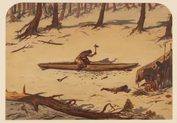 Obóz prehistoryczny, 1871 r.