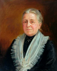 Pani Mary Anna Foster (olej na płótnie)
