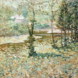 Scena wiejska, zima, 1910