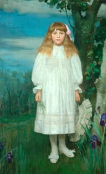 Panna Katarzyna Howard, ok. 1904 (olej na płótnie)