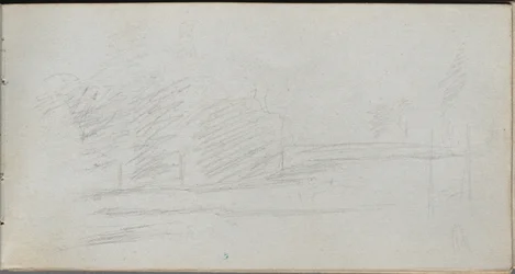 Szkicownik, strona 78: Studium krajobrazu.