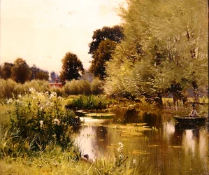 Na Pang, ok. 1900 (olej na płótnie)