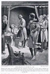 Śmierć Henryka II AD1189, 1920