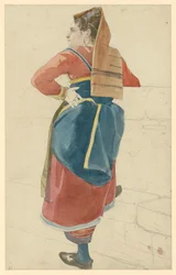 Włoszka. Widok od tyłu