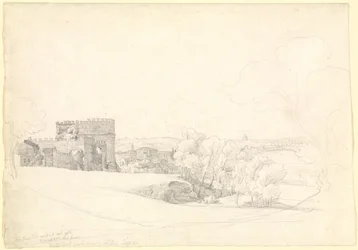 Via Appia Antica z grobowcem Cecylii Metelli