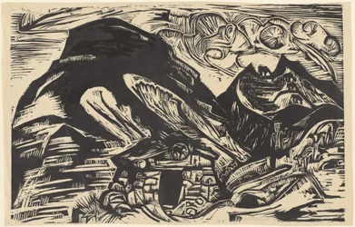 Góry z Chatą Górską, 1921 r.