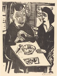 Stara i młoda kobieta Stara i młoda kobieta, 1921.