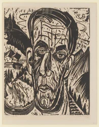 Głowa van de Velde, jasna. – Van de Velde między Bergen