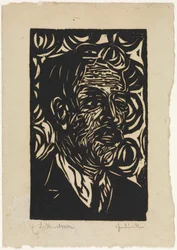 Portret Maxa Pechsteina