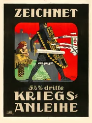 Zapisz się na trzecią pożyczkę wojenną!, 1915.